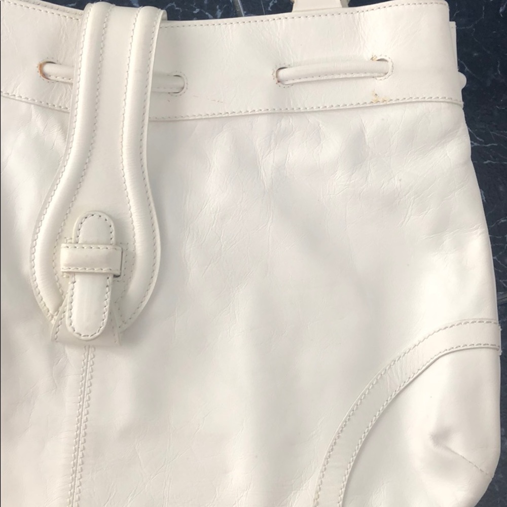 Balenciaga White leather purse 👛 Rare textured - Picture 8 of 13